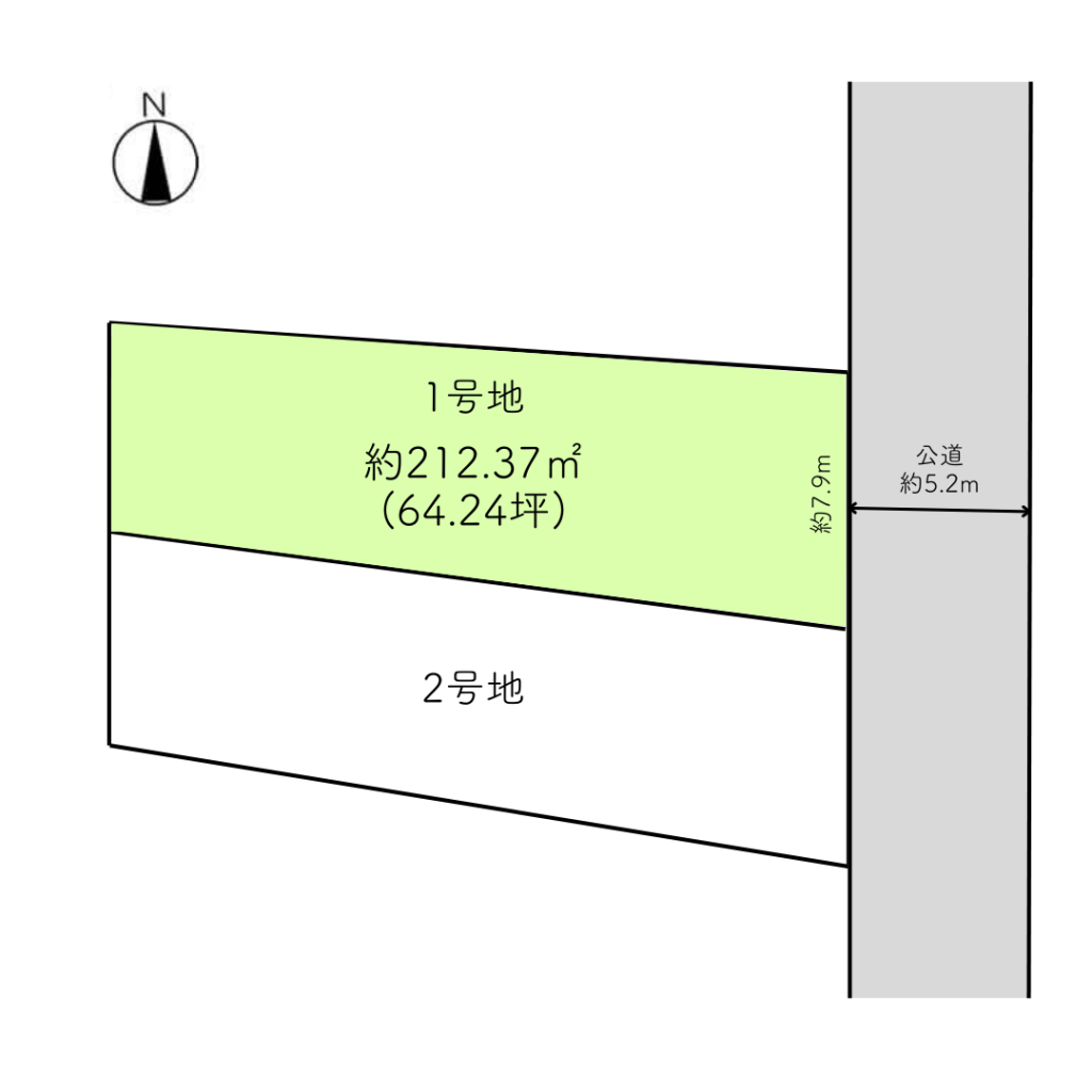 寺内1号地【599万円に値下げ！】